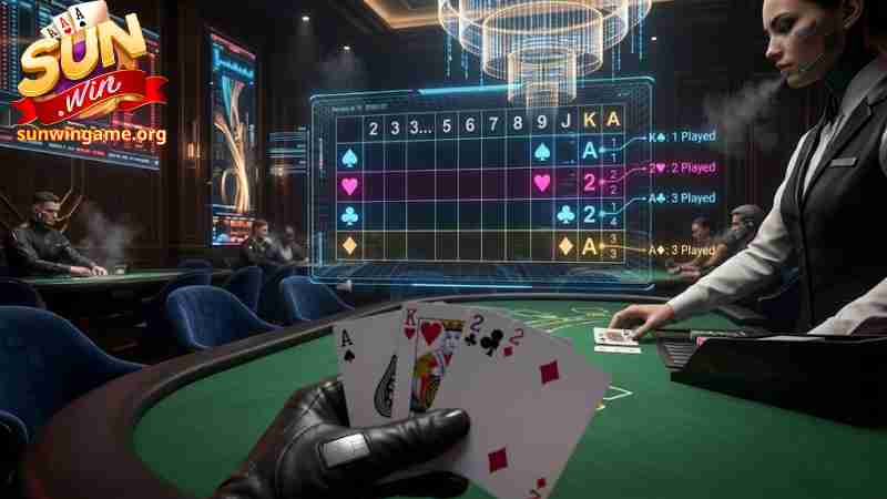 Ghi nhớ các lá bài đã đánh là chiến thuật sống còn.