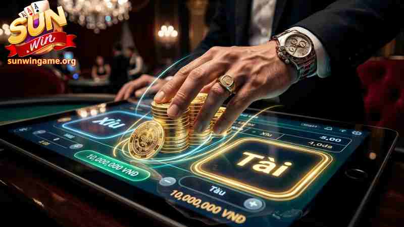 Phân bổ tiền cược thông minh bằng chiến thuật gấp thếp.