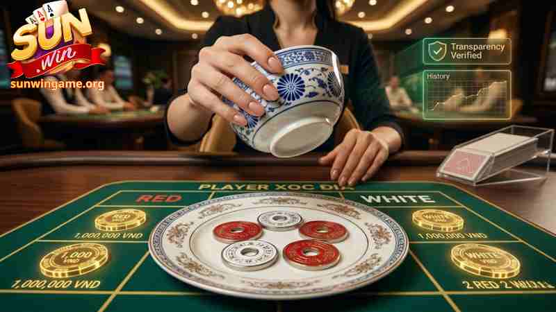 Xóc Đĩa livestream xanh chín, đậm chất dân gian.